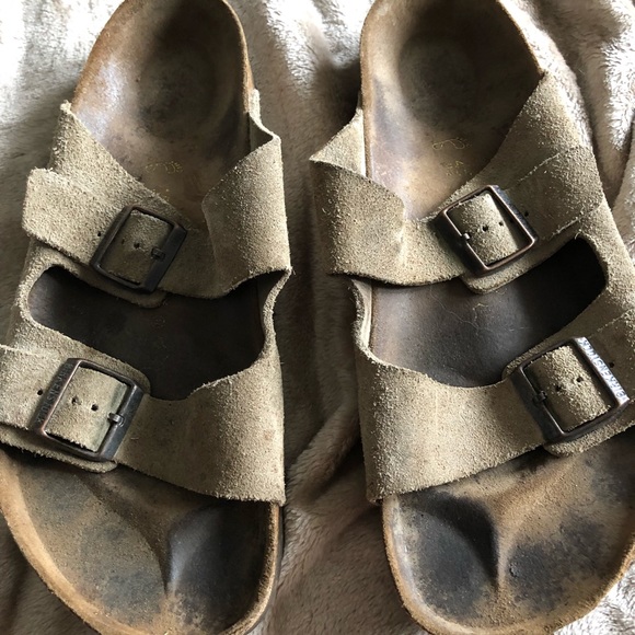 mens suede birkenstocks
